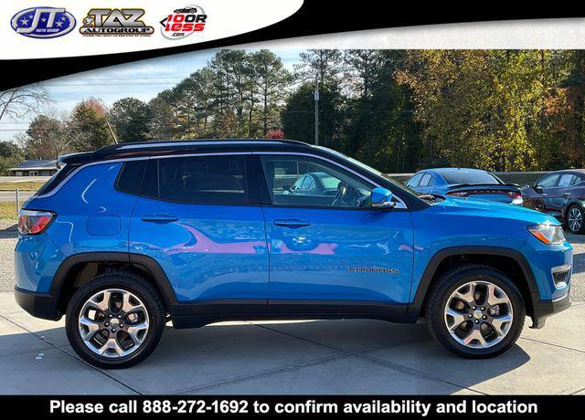 used 2018 Jeep Compass car, priced at $16,155