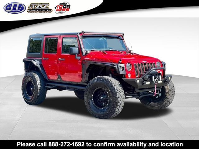 used 2015 Jeep Wrangler Unlimited car, priced at $23,532