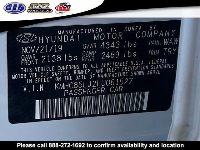 used 2020 Hyundai Ioniq EV car, priced at $13,862