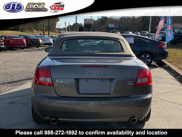 used 2006 Audi A4 car, priced at $8,364