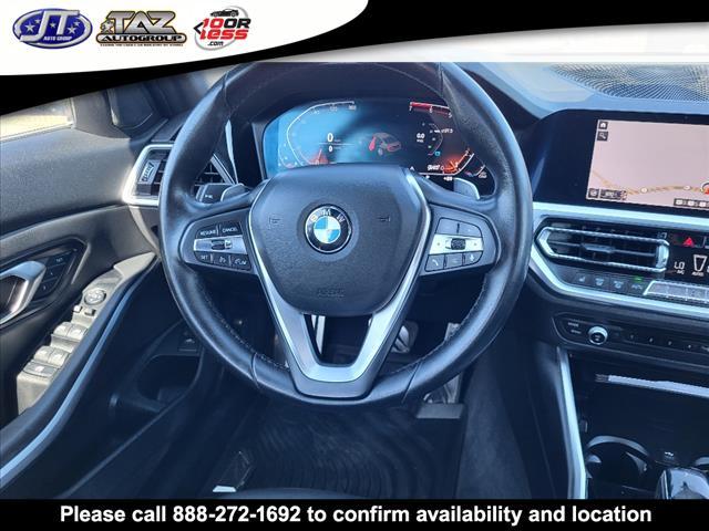 used 2019 BMW 330 car, priced at $19,903