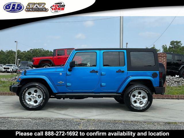 used 2014 Jeep Wrangler Unlimited car, priced at $19,369