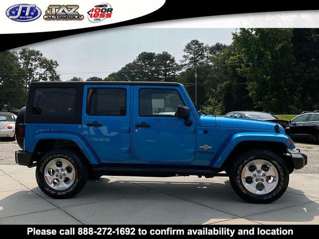 used 2014 Jeep Wrangler Unlimited car, priced at $19,369