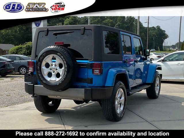used 2014 Jeep Wrangler Unlimited car, priced at $19,369