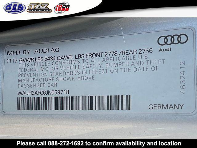 used 2018 Audi A6 car, priced at $22,494