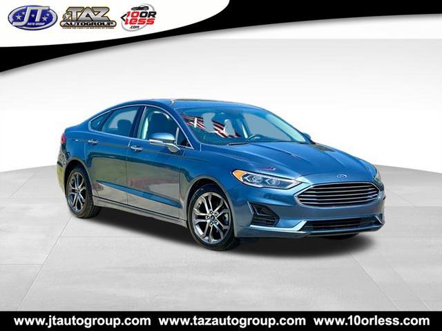 used 2019 Ford Fusion car, priced at $15,719
