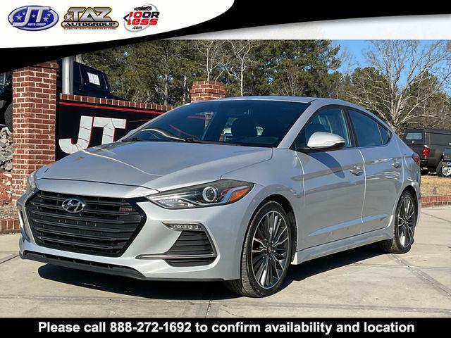 used 2018 Hyundai Elantra car, priced at $14,299