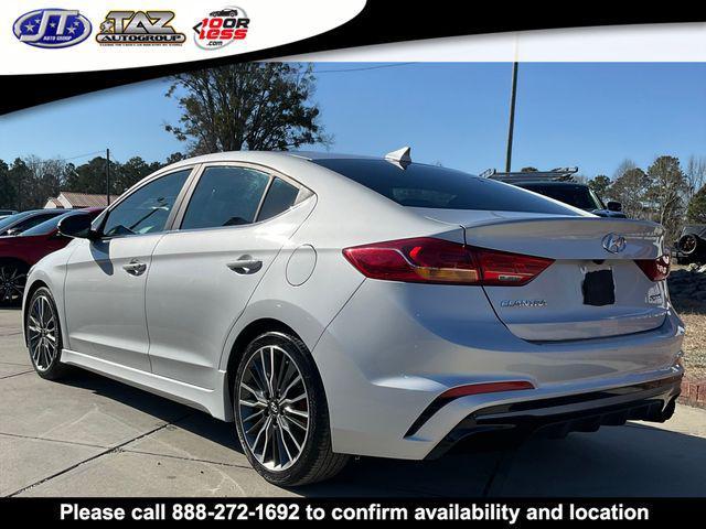 used 2018 Hyundai Elantra car, priced at $14,299