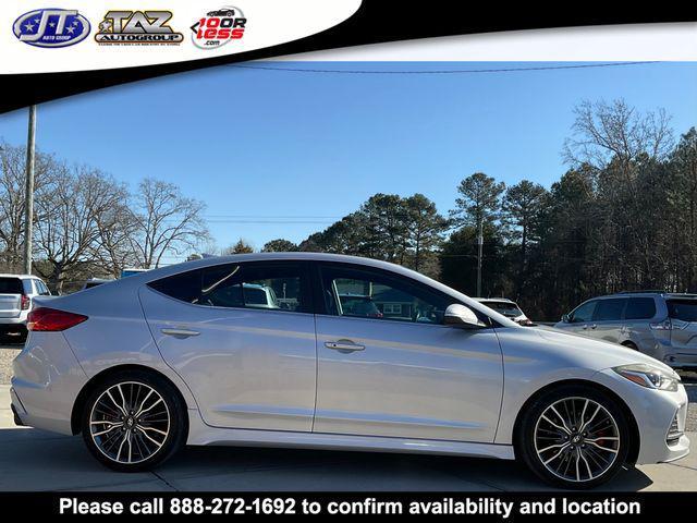 used 2018 Hyundai Elantra car, priced at $14,299