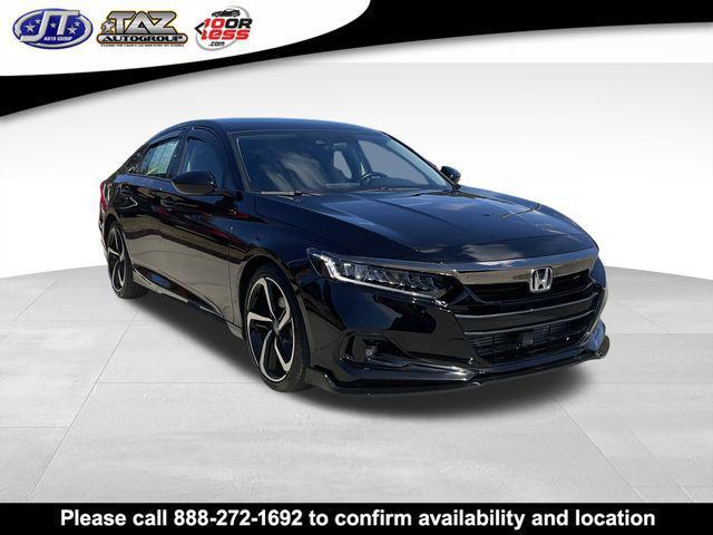 used 2021 Honda Accord car, priced at $27,682