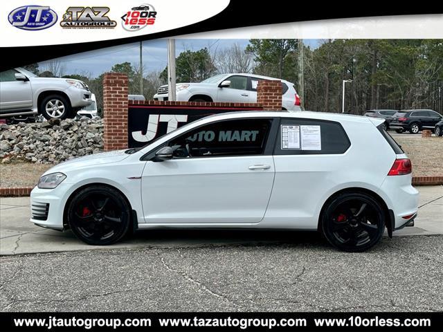 used 2016 Volkswagen Golf GTI car, priced at $15,382