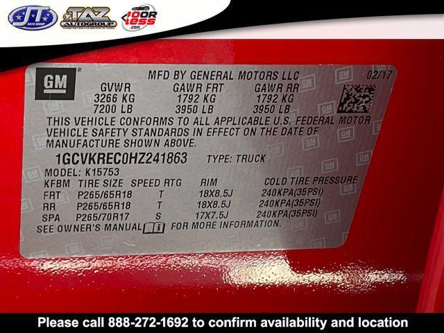 used 2017 Chevrolet Silverado 1500 car, priced at $22,785