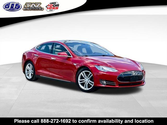 used 2015 Tesla Model S car, priced at $20,998