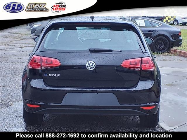 used 2016 Volkswagen e-Golf car, priced at $10,856