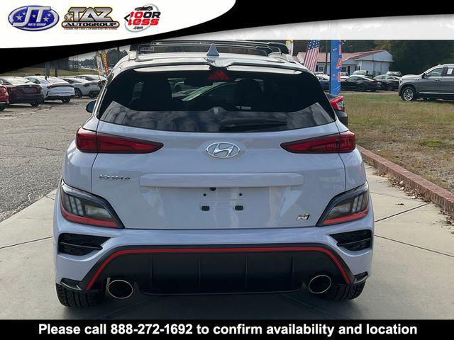 used 2022 Hyundai Kona N car, priced at $24,860