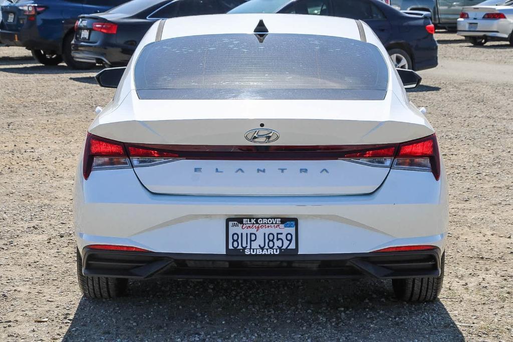 used 2021 Hyundai Elantra car, priced at $14,465