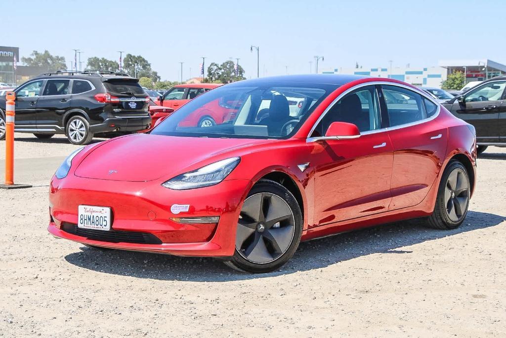 used 2018 Tesla Model 3 car, priced at $22,035
