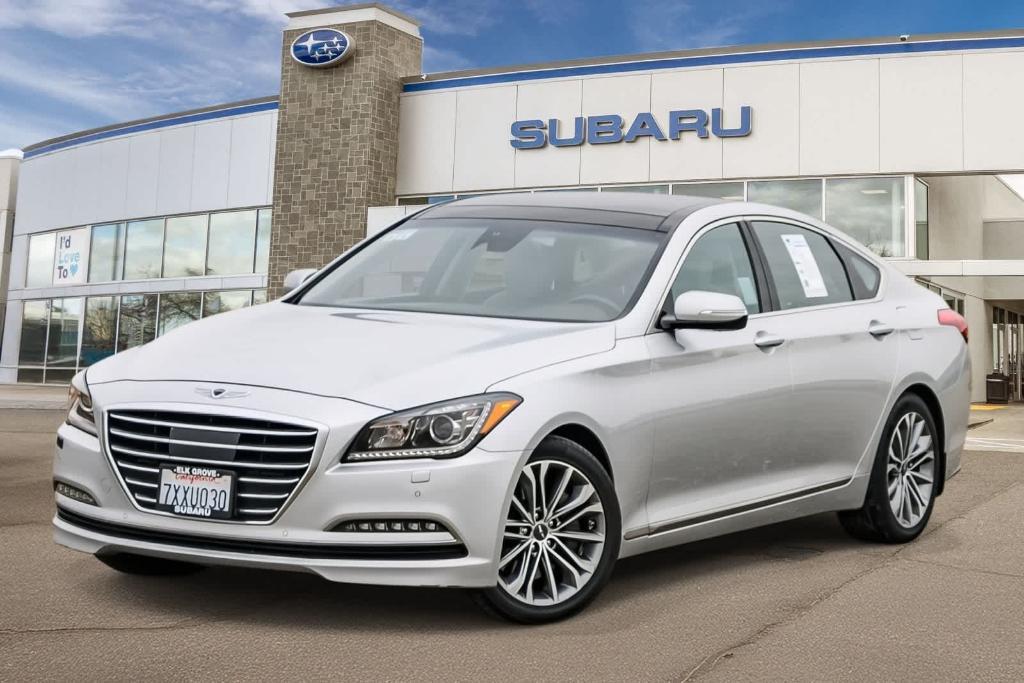 used 2017 Genesis G80 car, priced at $15,622