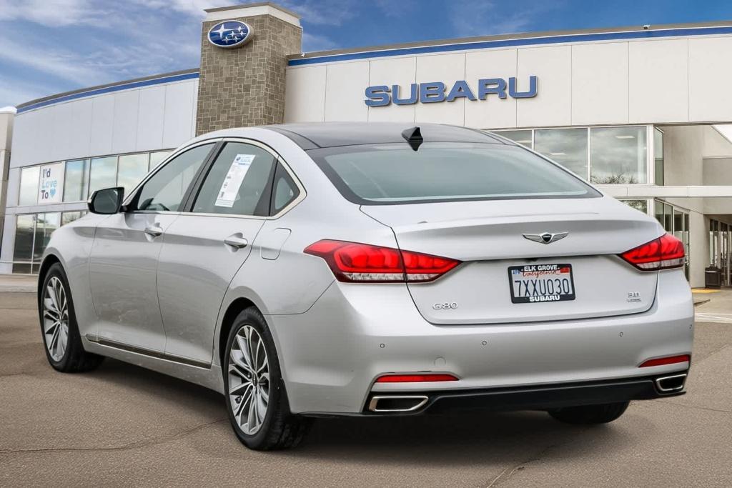used 2017 Genesis G80 car, priced at $15,622