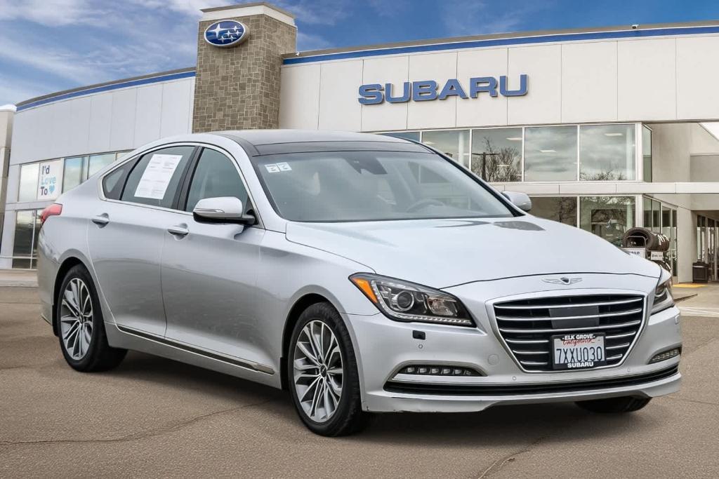 used 2017 Genesis G80 car, priced at $15,622