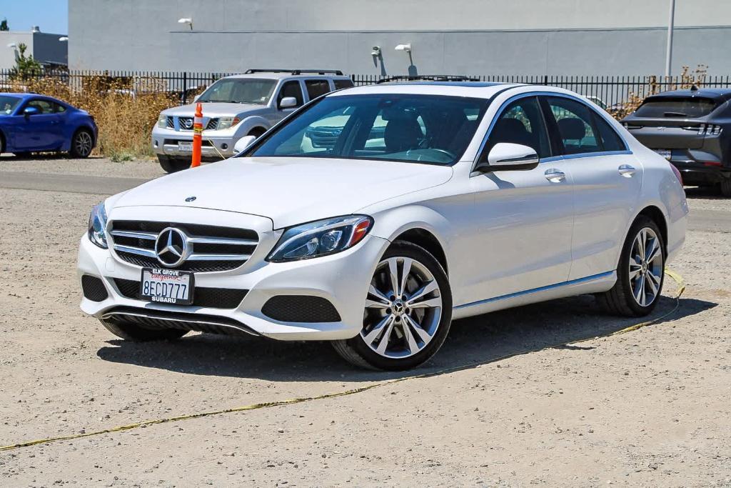 used 2018 Mercedes-Benz C-Class car, priced at $17,467