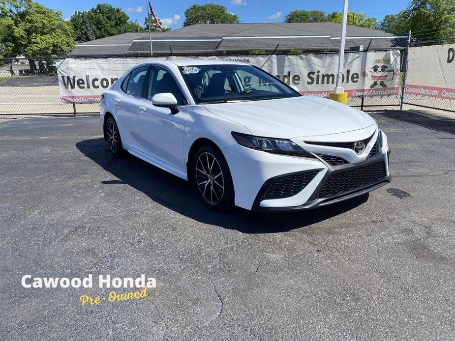 used 2021 Toyota Camry car, priced at $23,677