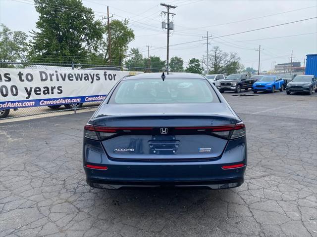 used 2023 Honda Accord Hybrid car, priced at $31,847