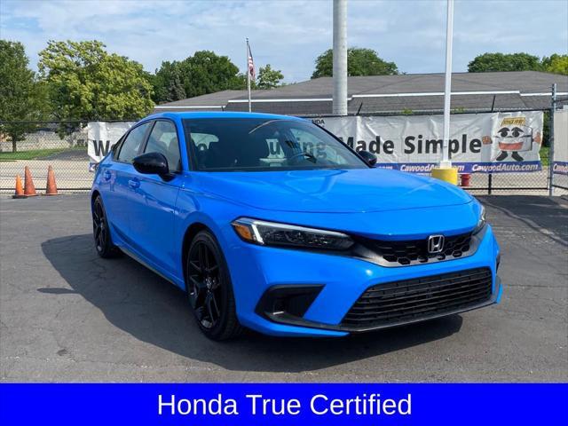 used 2022 Honda Civic car, priced at $25,896