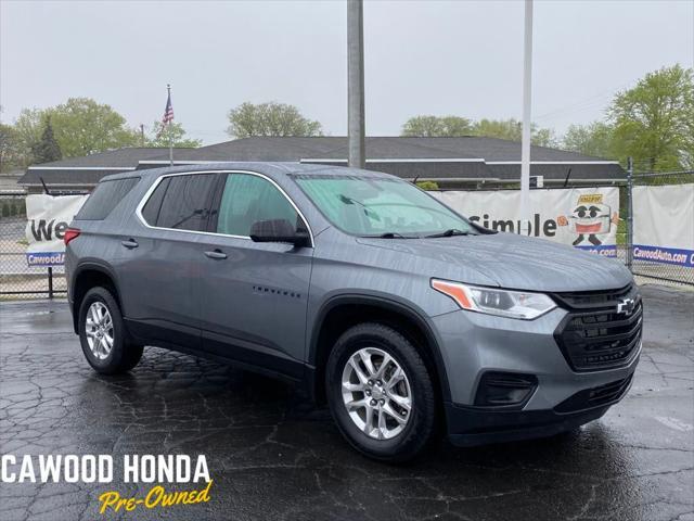 used 2020 Chevrolet Traverse car, priced at $20,993
