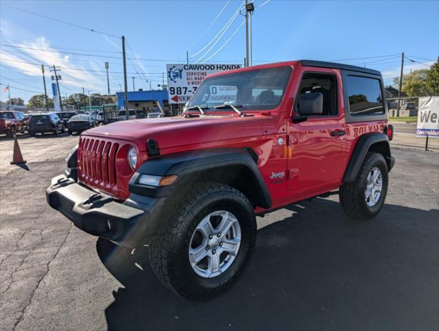 used 2018 Jeep Wrangler car, priced at $21,986