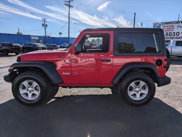 used 2018 Jeep Wrangler car, priced at $21,986