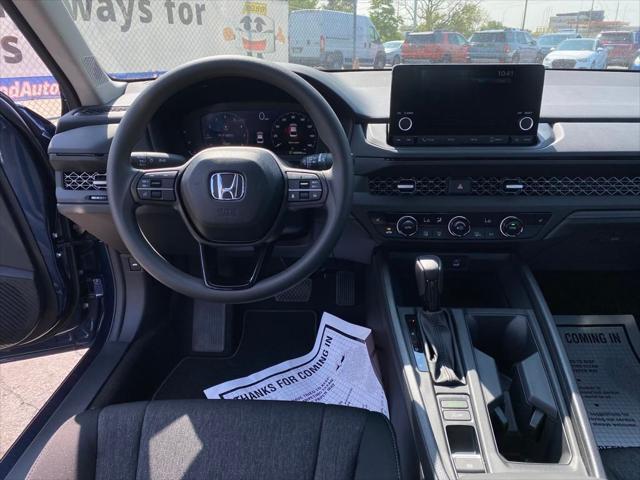 new 2025 Honda Accord car, priced at $30,993