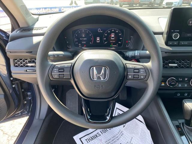 new 2025 Honda Accord car, priced at $30,993
