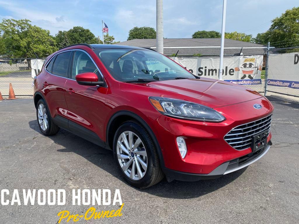 used 2021 Ford Escape car, priced at $19,884