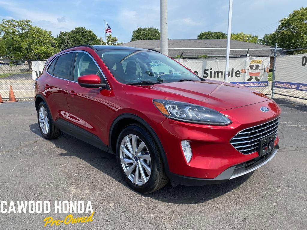 used 2021 Ford Escape car, priced at $15,986