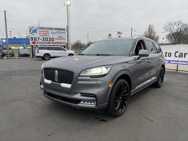 used 2021 Lincoln Aviator car, priced at $36,991