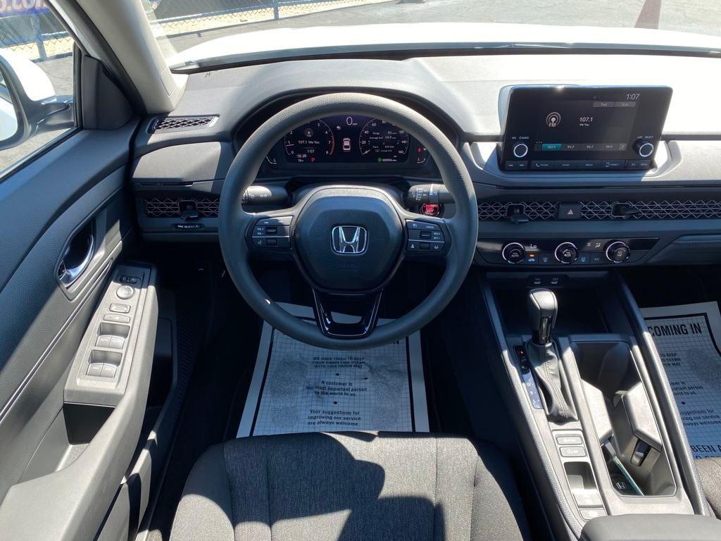 new 2025 Honda Accord car, priced at $29,360