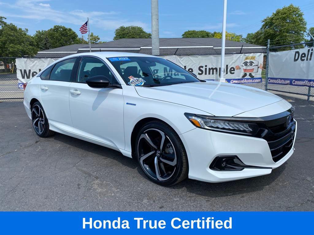 used 2022 Honda Accord Hybrid car, priced at $26,727