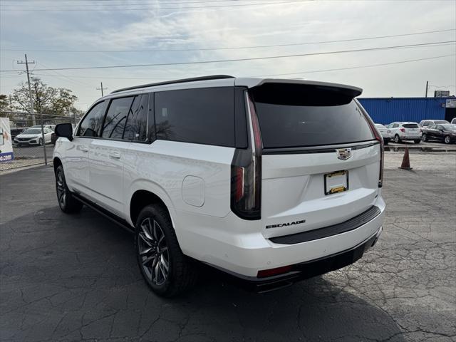 used 2022 Cadillac Escalade ESV car, priced at $74,180