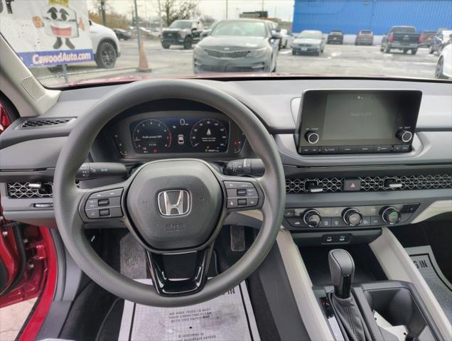 new 2025 Honda Accord car, priced at $31,705