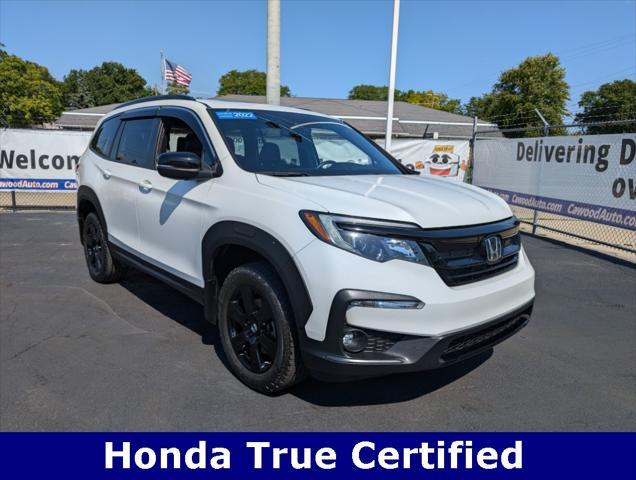 used 2022 Honda Pilot car, priced at $34,402