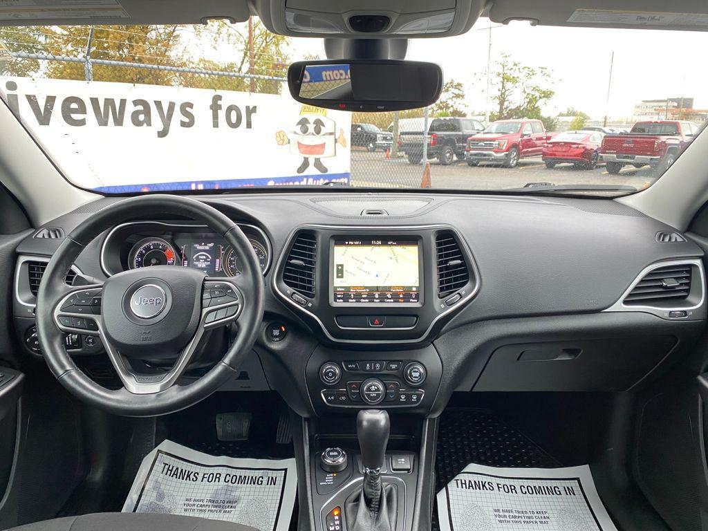 used 2019 Jeep Cherokee car, priced at $18,856