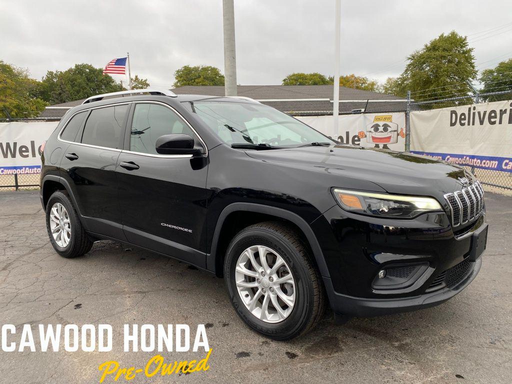 used 2019 Jeep Cherokee car, priced at $18,856