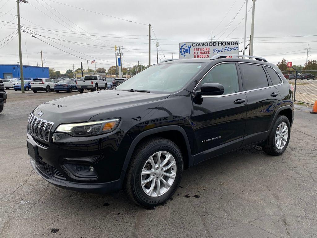 used 2019 Jeep Cherokee car, priced at $18,856