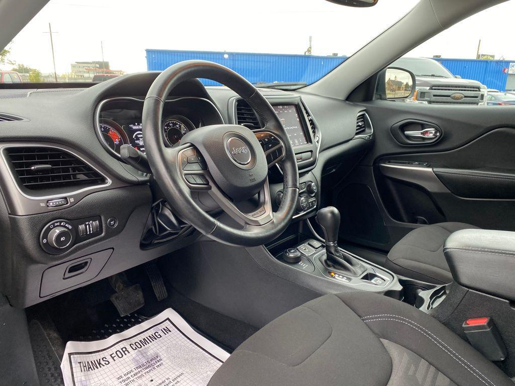 used 2019 Jeep Cherokee car, priced at $18,856