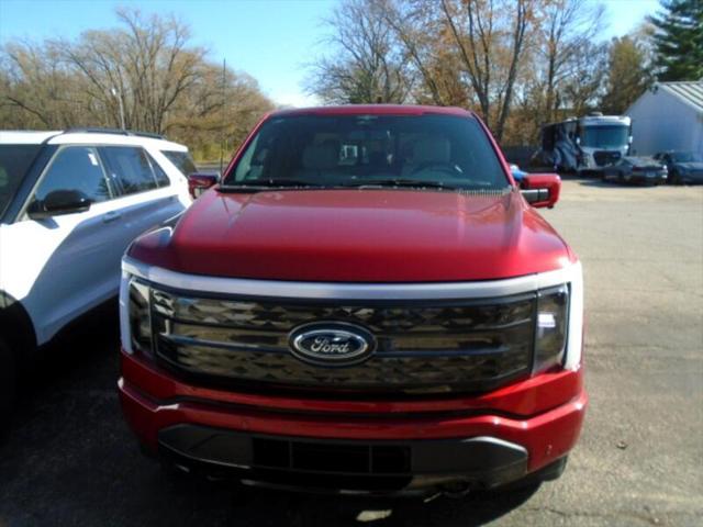 new 2023 Ford F-150 Lightning car, priced at $93,985