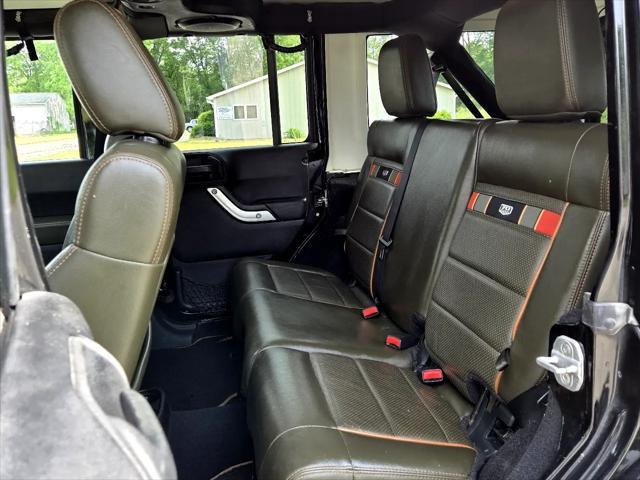 used 2011 Jeep Wrangler Unlimited car, priced at $12,950