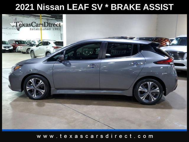 used 2021 Nissan Leaf car, priced at $13,883