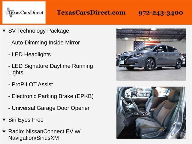 used 2021 Nissan Leaf car, priced at $13,883