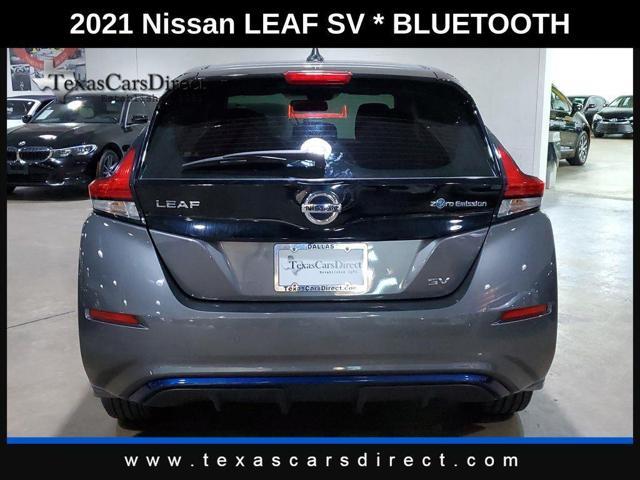 used 2021 Nissan Leaf car, priced at $13,883